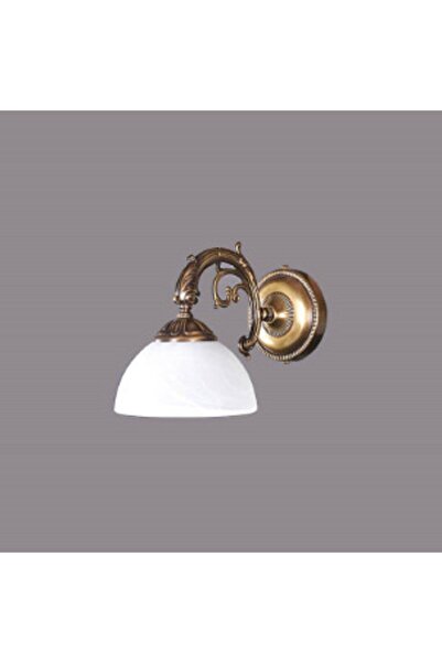 habek avize Rustik Eskitme Zamak Döküm Aplik Opal Cam