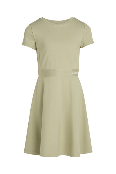 Calvin Klein Calvin Klein Girls Green A-Line Dress