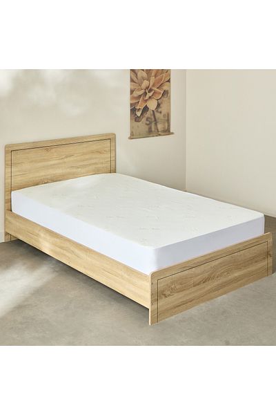 erorex Aloevera Waterproof Twin Mattress Protector - 120x200+33 cm
