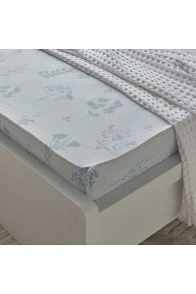 erorex Albania Jimo Polycotton Single Fitted Sheet - 90x200+25 cm