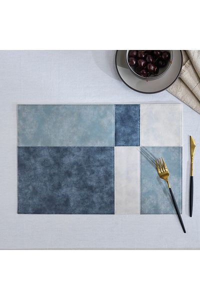 erorex Marco Faux Leather Placemat - 30x45 cm