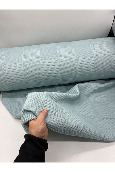 Kumaş Sevdası 100% βαμβακερό ζακάρ κυψελωτό ύφασμα 230cm για μωρό πικέ, κάλυμμα καναπέ, τραπεζομάντιλο, Babynest