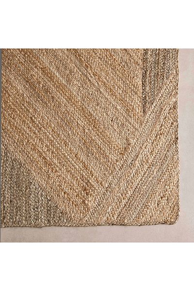 erorex Avesi Handmade Jute Cotton Rug - 120x170 cm
