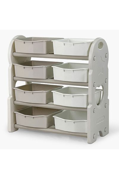 erorex Iris Delta 4-Tier Toy Organiser with 8 Boxes