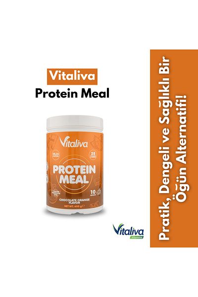 Vitaliva Vitamins Vitaliva Whey Protein Orange Flavored Lunch Powder and Chocolate