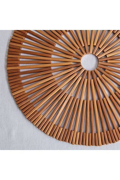 erorex Zen Wooden Stripe Placemat - 38 cm