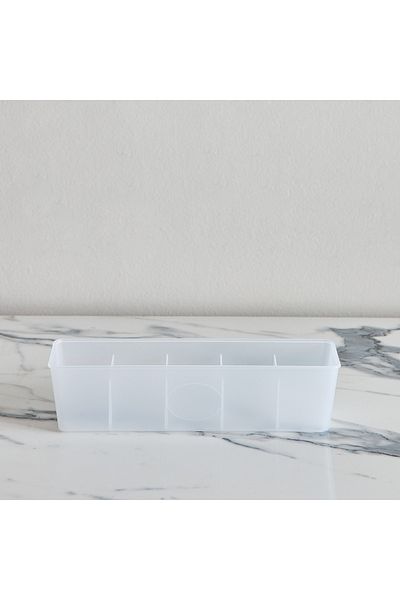 erorex Inaya 5-Compartment Slim Drawer Organiser - 30.7x8.8x7.8 cm