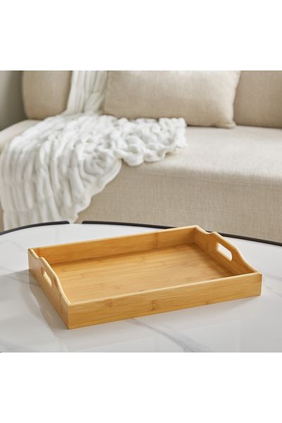 erorex صينية الخيزران - 41x31x6 سم