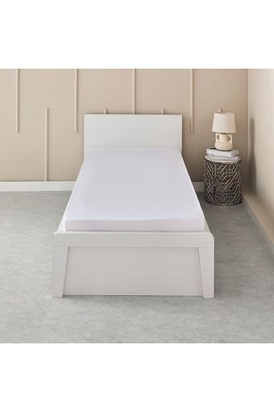 erorex Bristol Polycotton Single Fitted Sheet - 90x200+25 cm