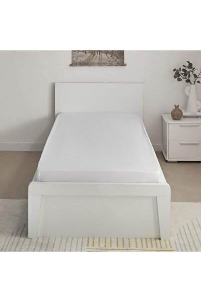 erorex Essential Cotton Single Fitted Sheet - 90x200+36 cm