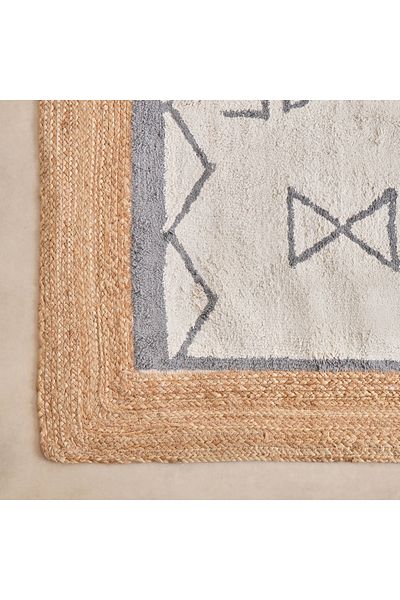 erorex Zahra Handmade Large Jute Rug - 160x230 cm