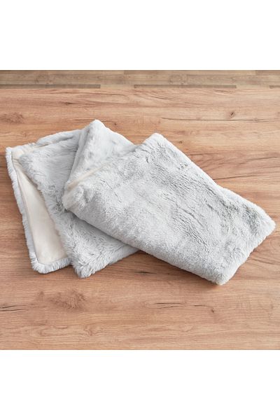 erorex Faux Rabbit Fur Table Runner - 40x220 cm