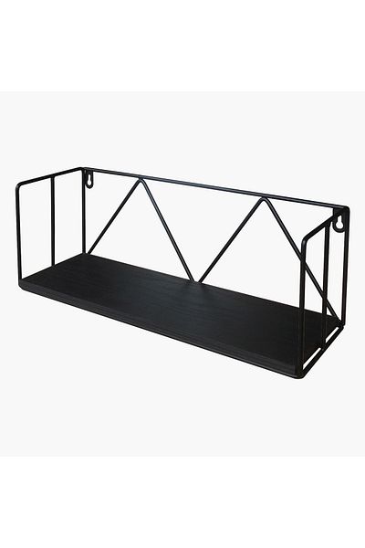 erorex Monty 1-Tier Metal Shelf - 40x13x14 cm
