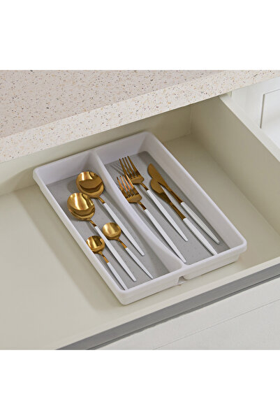 Home Box Omega Anti-Skid 2-in-1 Drawer Organizer Bin