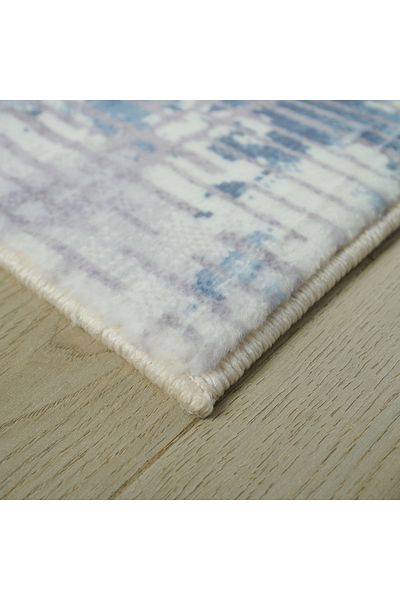 erorex Milan Entropy Printed Plush Fur Rug - 120x170 cm