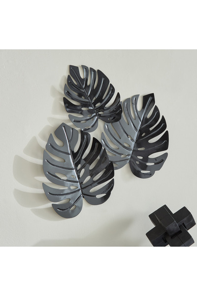 Generic Jorja Metal Leaf Wall Art - 55.9x60.3x3.8 cm