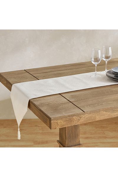erorex Harper Alim Jacquard Table Runner - 33x180 cm