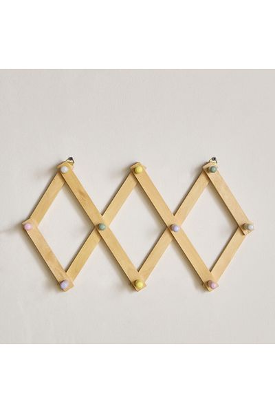 erorex ColorIt Extendable Wooden Wall Hook - 65x85x25 cm