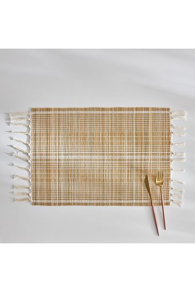 erorex Vejile Straw Placemat - 33x48 cm