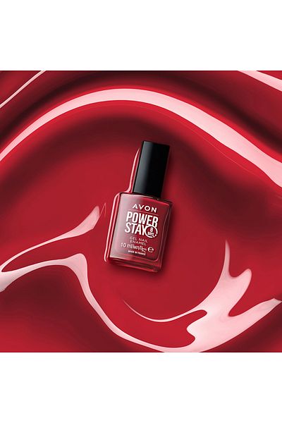 AVON Lac de Unghii Powerstay, The Red One