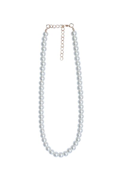 New Obsessions Monte Medium Size Non-Removable Pearl Necklace