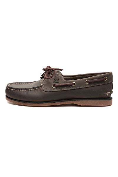 Timberland Men's Gray Boat Boat Shoes - TB0A2GER