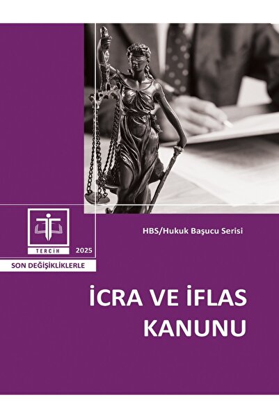 Tercih Akademi Yayınları İcra ve İflas  Kanunu 2025 (Cep Boy)Tercih