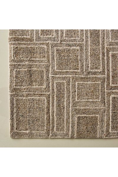 erorex Kasbah Vectro Handtufted Woollen Rug - 160x230 cm