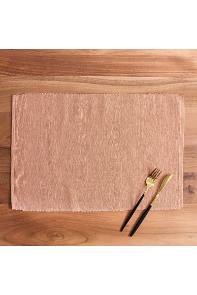 erorex Atlanta Ribbed Placemat - 33x48 cm