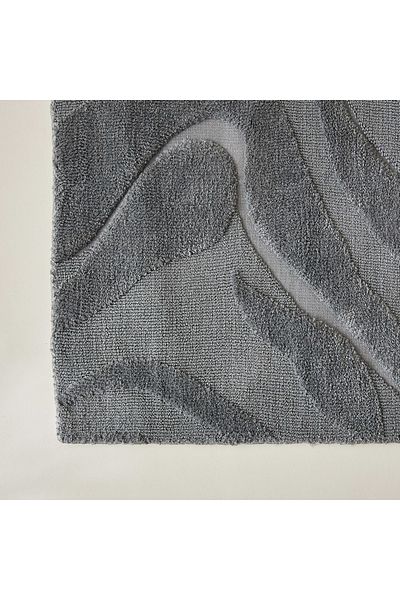 erorex Milton Waves Knitted Microfibre Rug - 80x230 cm