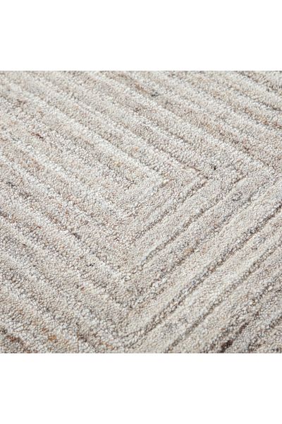 erorex Kasbah Cersei Shaped Handtufted Woollen Rug - 120x170 cm