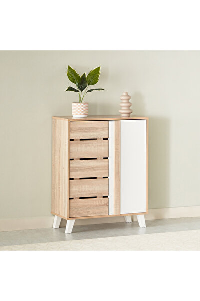 Generic Alford 12-Pair Shoe Cabinet with 2 Doors