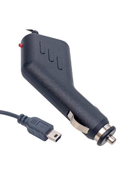 Powermaster Çakmak Fişi Kablolu Mini Usb 5 Pin (navıgasyonlar Için*araç Kamera)