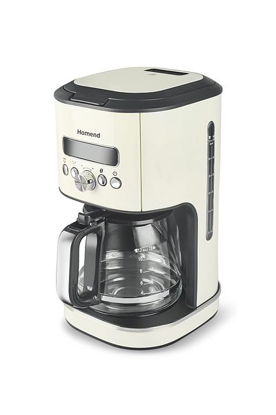 HOMEND Vintage Coffeebreak 5027H Filter Coffee Machine Cream