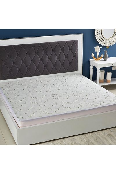 erorex Bamboo Waterproof Super King Size Mattress Protector - 200x200 cm