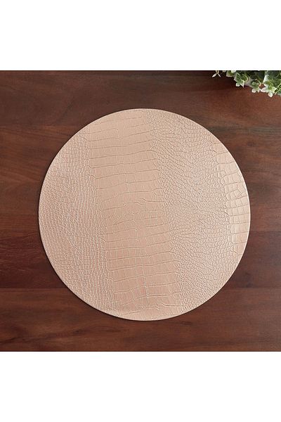 erorex Round PVC Placemat - 38 cm