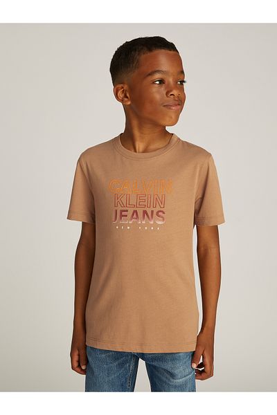 Calvin Klein Calvin Klein Boys Brown T-Shirt