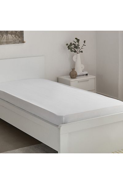 erorex Essential Cotton Single Fitted Sheet - 90x200+36 cm