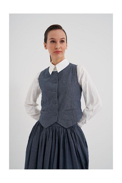 FUSHYA Denim Vest