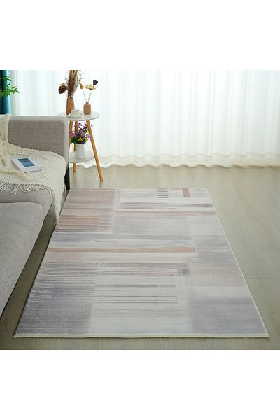 erorex Milan Cascade Printed Plush Fur Rug - 120x170 cm
