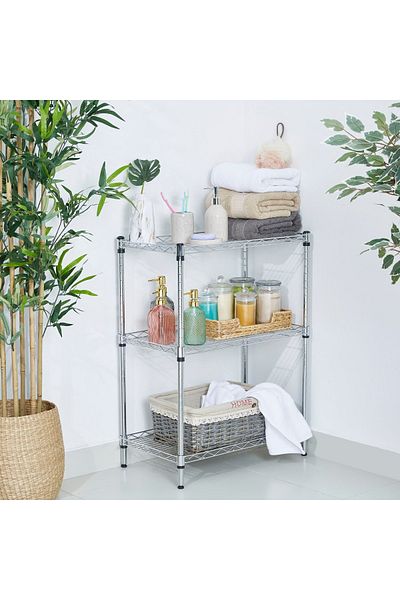 erorex Kean 3-Tier Mini Wire Shelving Unit