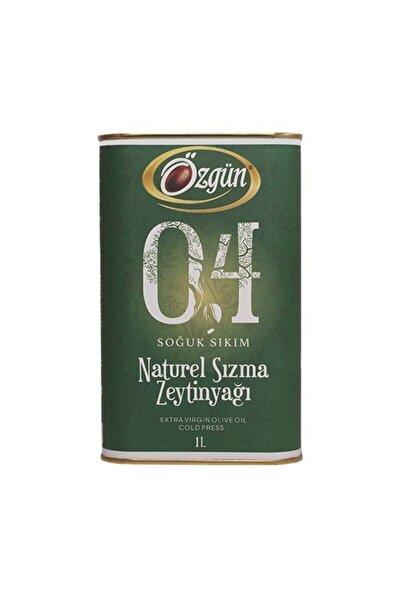 ÖZGÜN 1 L. Teneke Soğuk Sıkma 0.4 Dizem Sızma Zeytinyağı