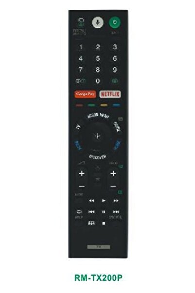 Sony Weko RM-TX200P Netflix-Google Play Tuşlu Tv Kumanda