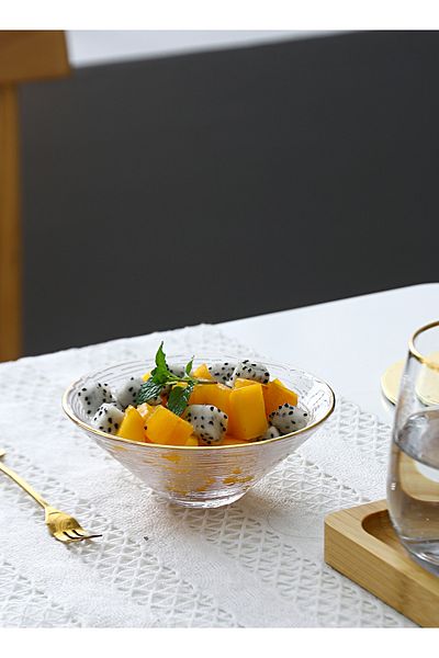 sharpdo 6 Inch Phnom Penh Fruit Bowl Glass Bowl