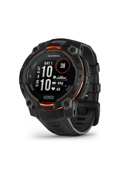 Garmin GARMIN  INSTINCT 3,45MM,SOLAR,BLACK BEZEL WITH BLACK BAND,WW