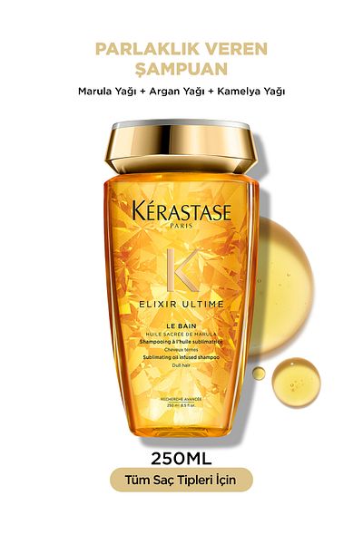 Kerastase Elixir Ultime Le Bain Shine Shampoo 250 ml