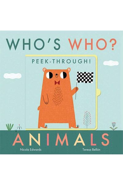 Little Tiger Press Animals - Peek-Through Who's Who?