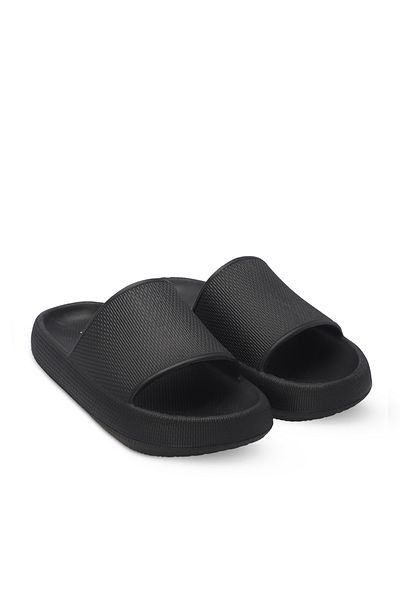 Esem Women's Black Slippers (Jean)
