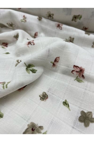 Kumaş Sevdası Imprimare digitală 3D Țesătură de muselină pentru bebeluși Lățime 180 cm Husă de pilota Swaddle Salopetă Husă Pătură Cort de joacă cu deschidere inferioară