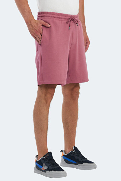 Slazenger VIRTUALLY I Ανδρικό ροζ σορτς με τσέπες